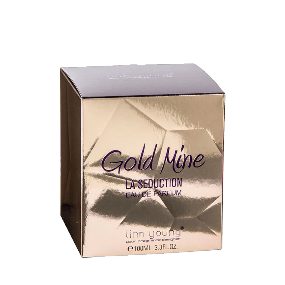 Perfume Feminino Linn Young Gold Mine La Seduction Eau De Parfum 100ml