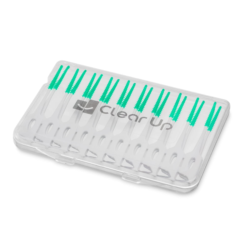 Palitos Interdentais Soft Picks 20 unidades Clear Up Multi Saúde HC601