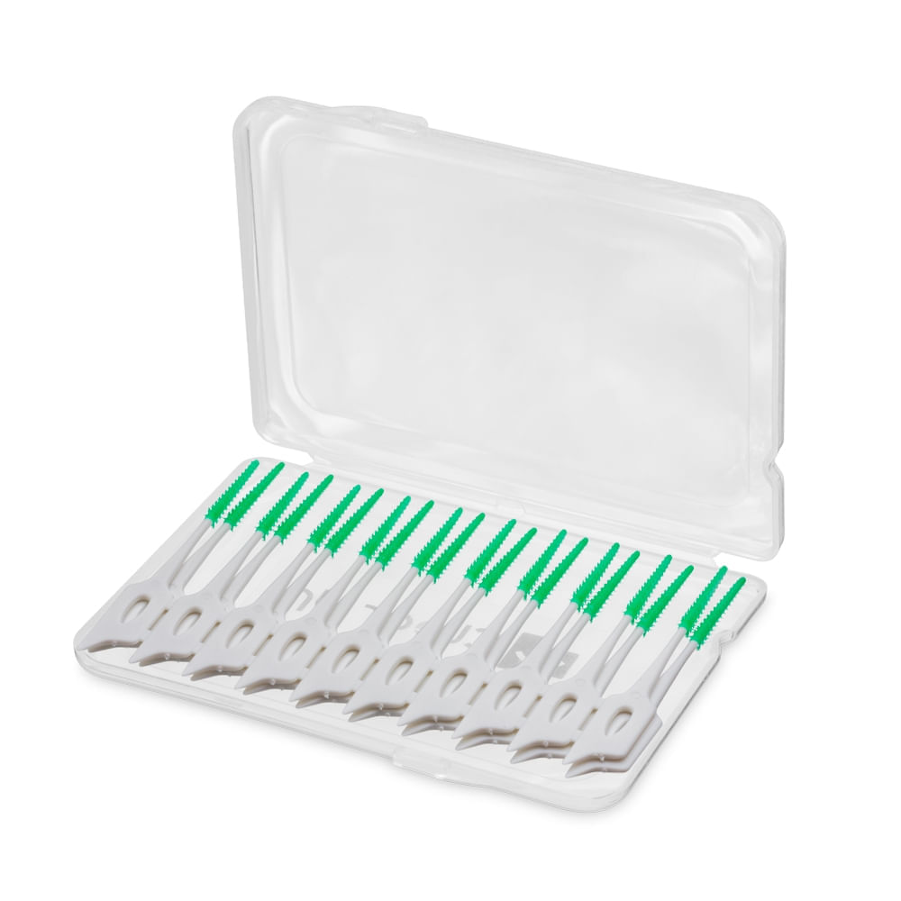 Palitos Interdentais Soft Picks 20 unidades Clear Up Multi Saúde HC601