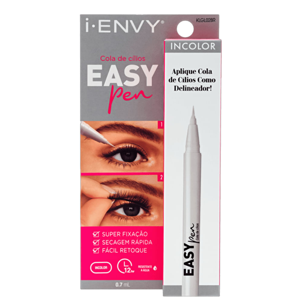 Cola Para Cílios i-Envy Kiss New York Easy Pen Incolor
