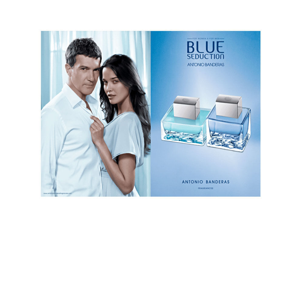 Antonio Banderas Blue Seduction Eau de Toilette Perfume Masculino 100 ml