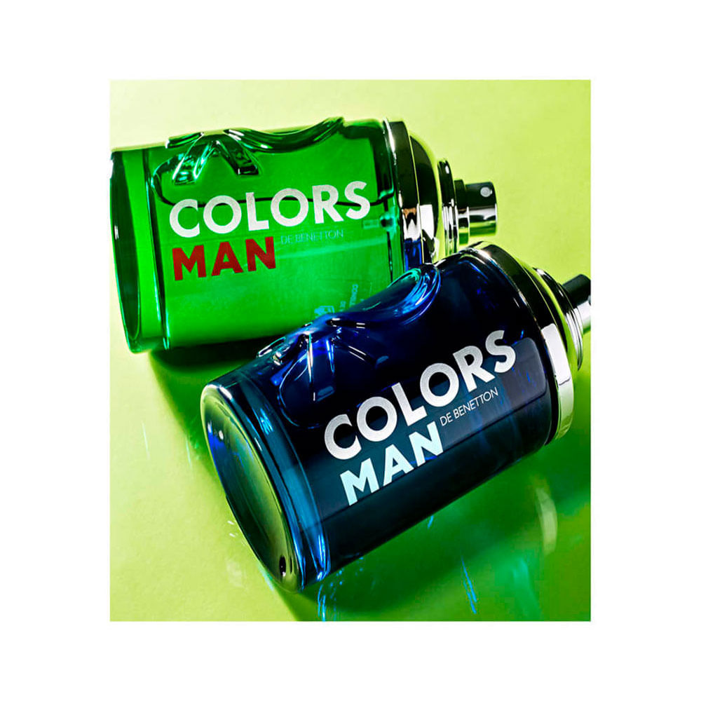 Benetton United Colors Man Green Eau De Toilette Perfume Masculino 200ml