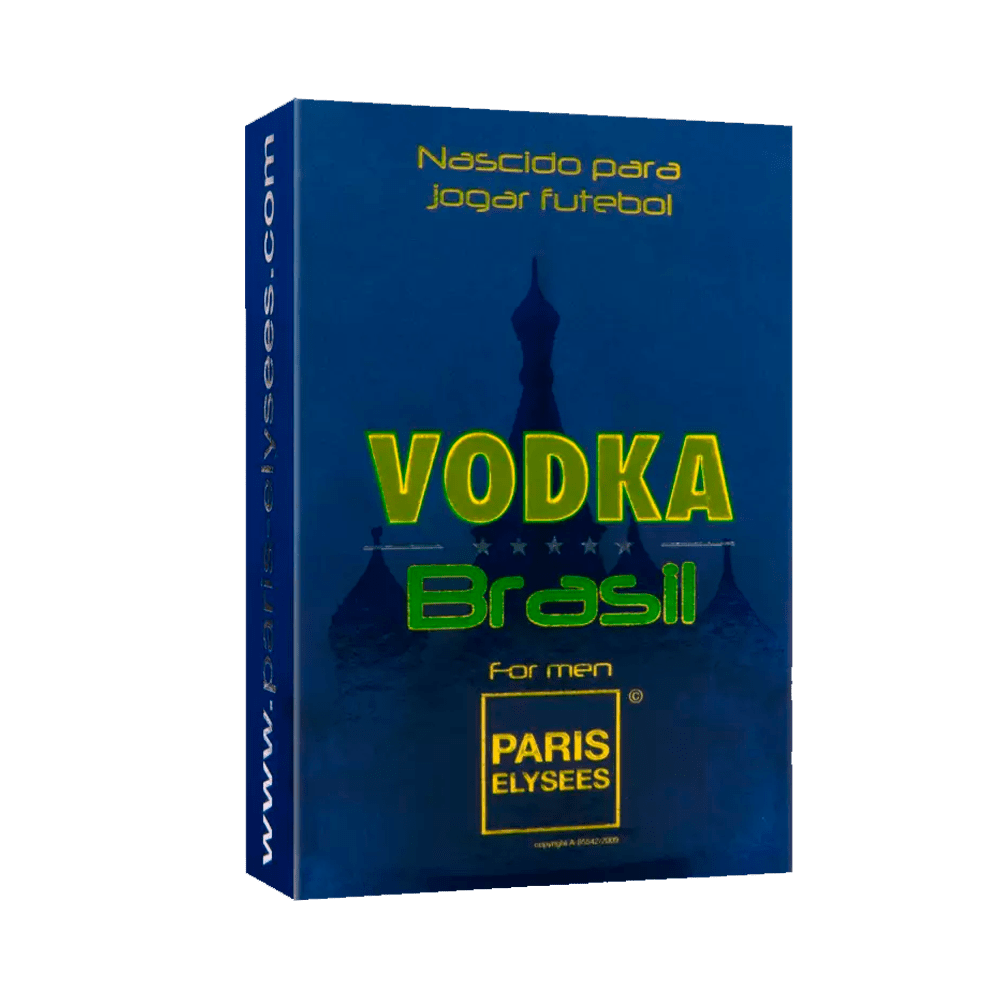 Perfume Masculino Vodka Brasil Blue Paris Elysees Eau de Toilette 100ml