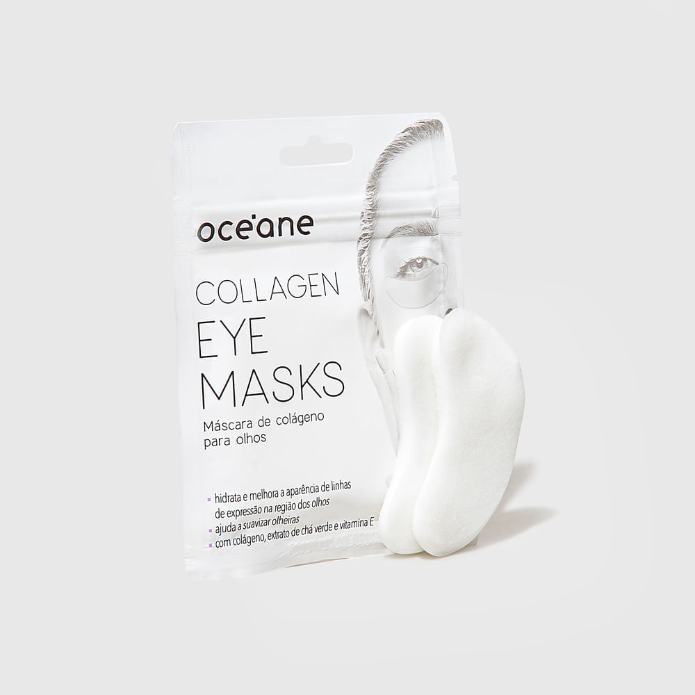Máscara Para Olhos com Colágeno Collagen Eye Mask 30 Un.