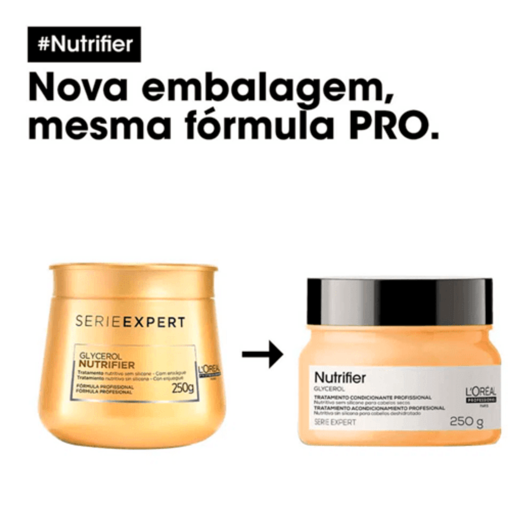 Máscara Nutritiva L'Oréal Professionnel Nutrifier 250g