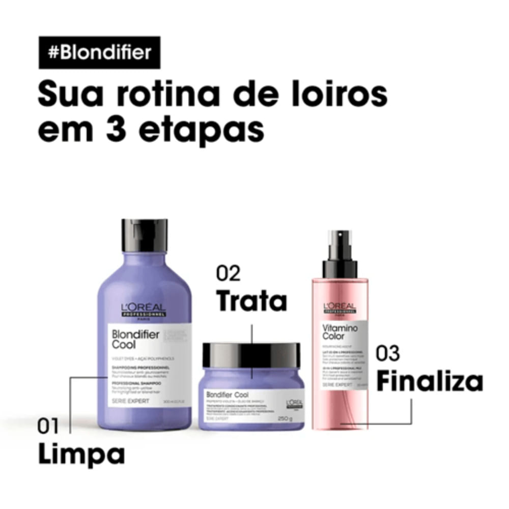 Máscara Capilar L'Oréal Professionnel Serie Expert Blondifier Cool 250g