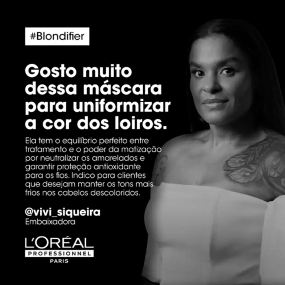 Máscara Capilar L'Oréal Professionnel Serie Expert Blondifier Cool 250g