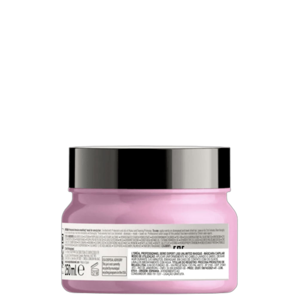Máscara Capilar L'Oréal Professionnel Expert Liss Unlimited 250g