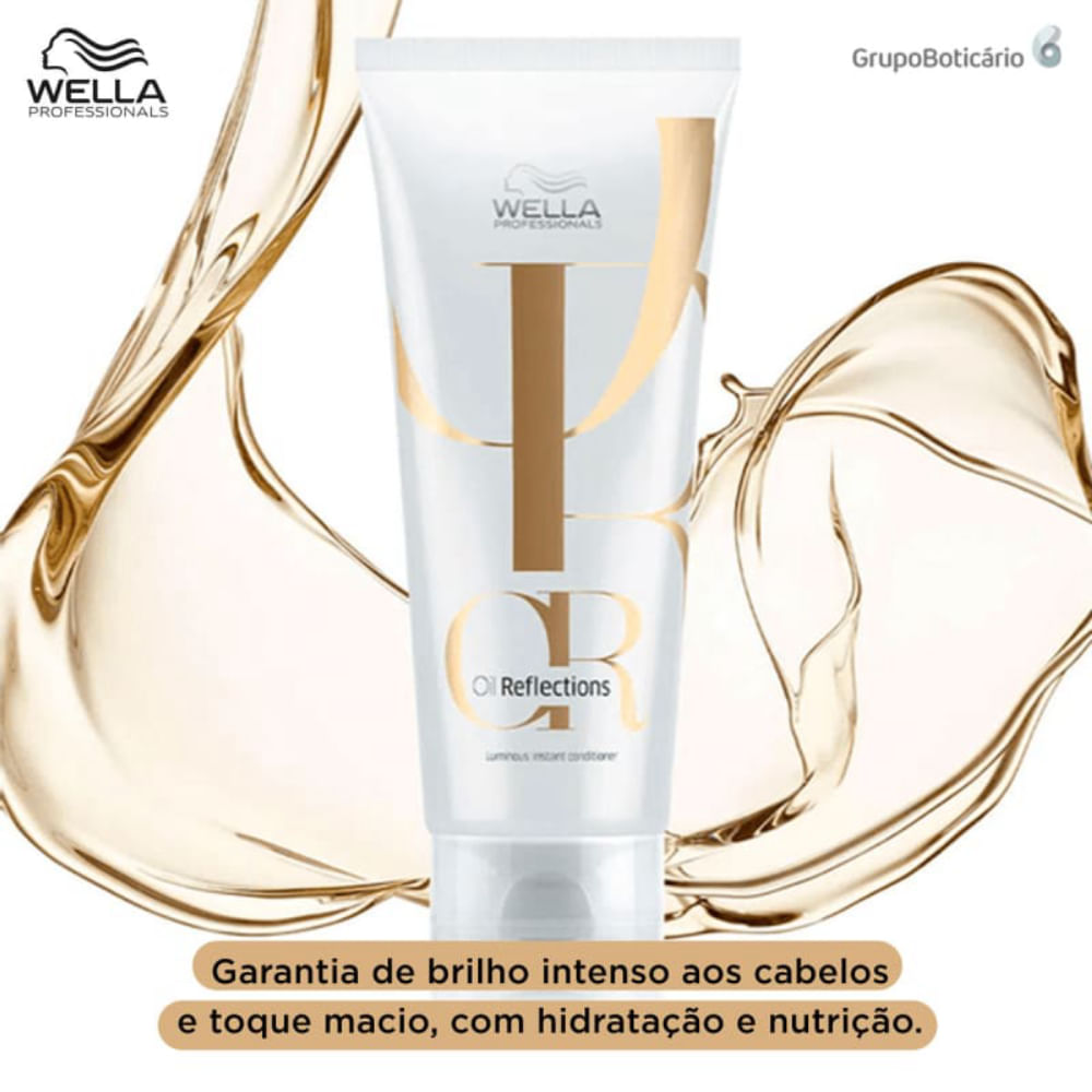 Condicionador Wella Professionals Oil Reflections Luminous Instant 200ml