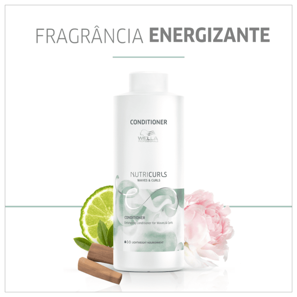Condicionador Nutricurls Wella Professionals 1L