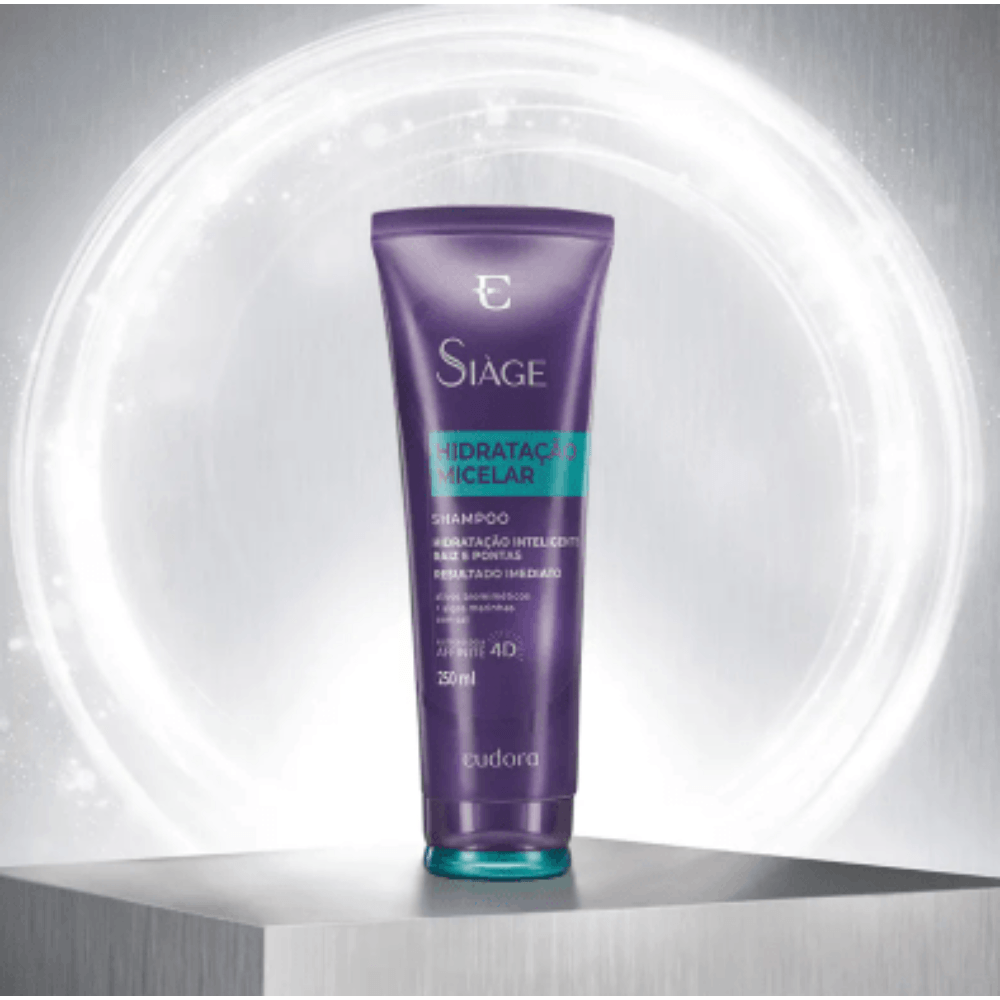 Shampoo Eudora Siàge Hidratação Micelar 250ml