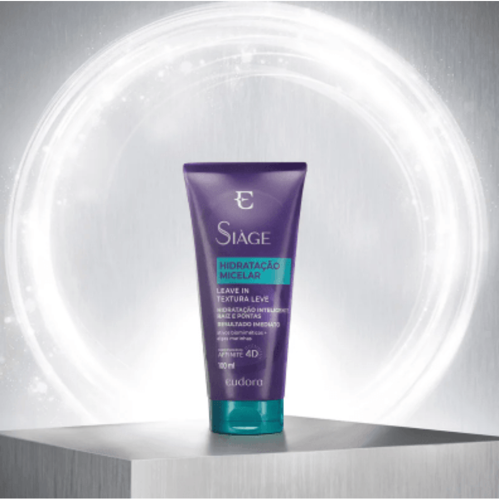 Leave-in Capilar Eudora Siàge Hidratação Micelar 100ml