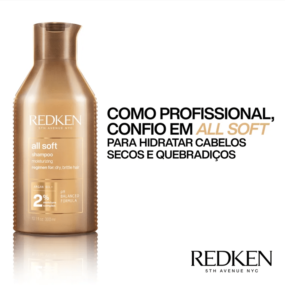 Shampoo Redken All Soft 300ml