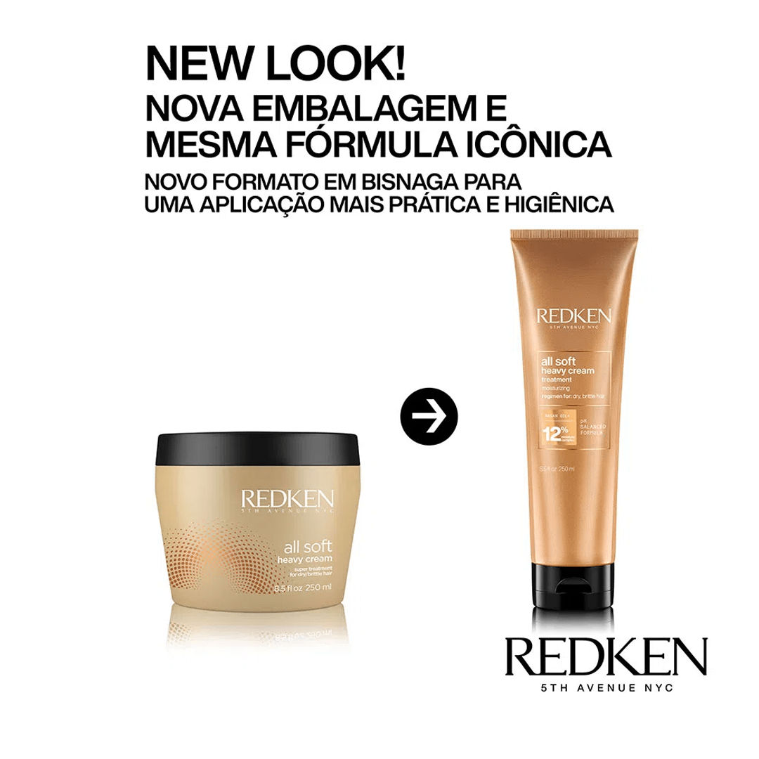 Máscara de Hidratação Redken All Soft Heavy Cream 500ml