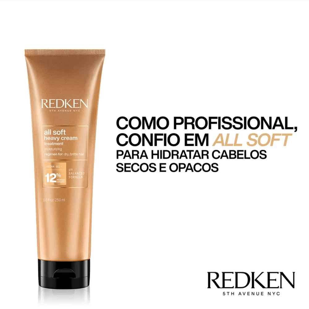 Máscara de Hidratação Redken All Soft Heavy Cream 250ml