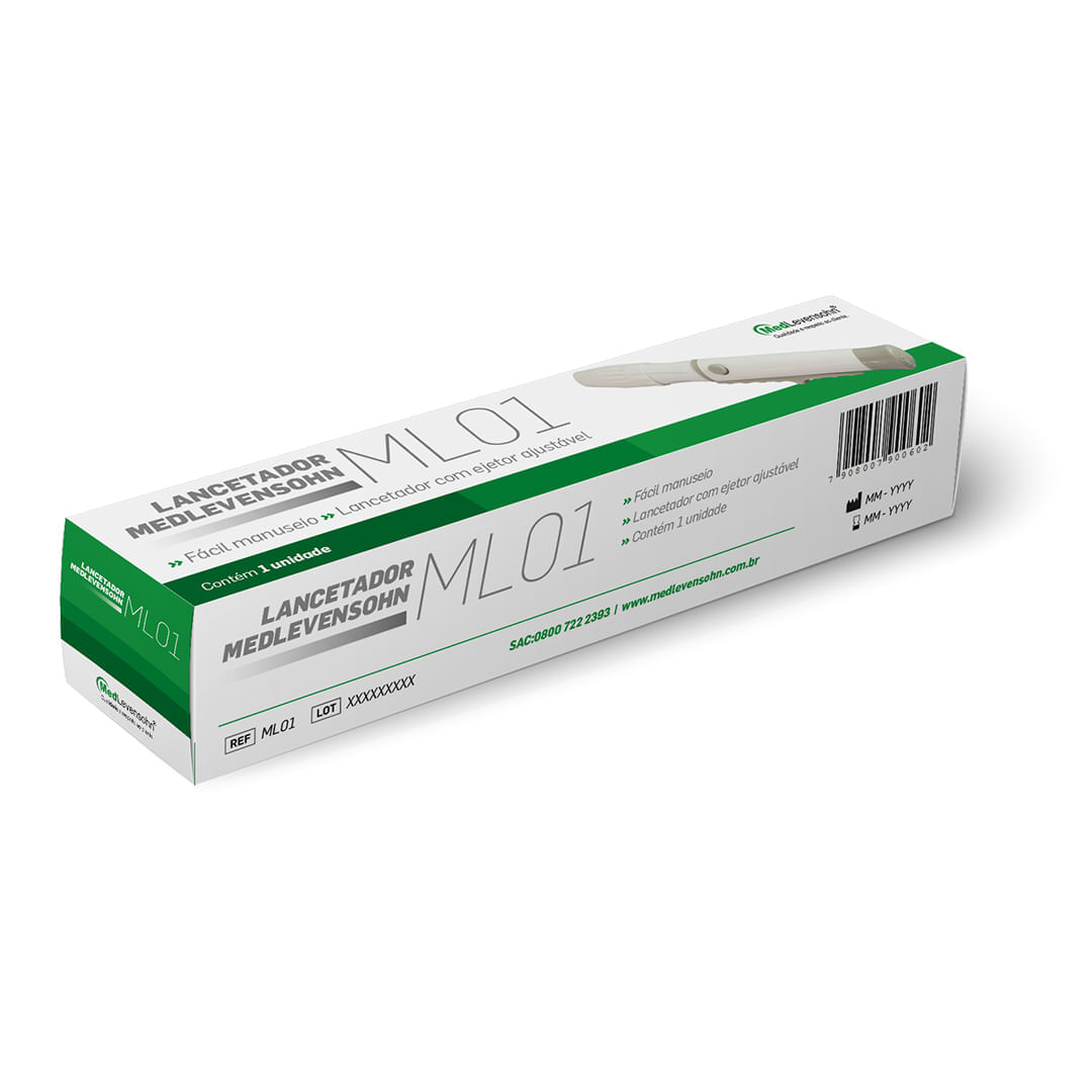 Lancetador Caneta para Diabetes MedLevensohn