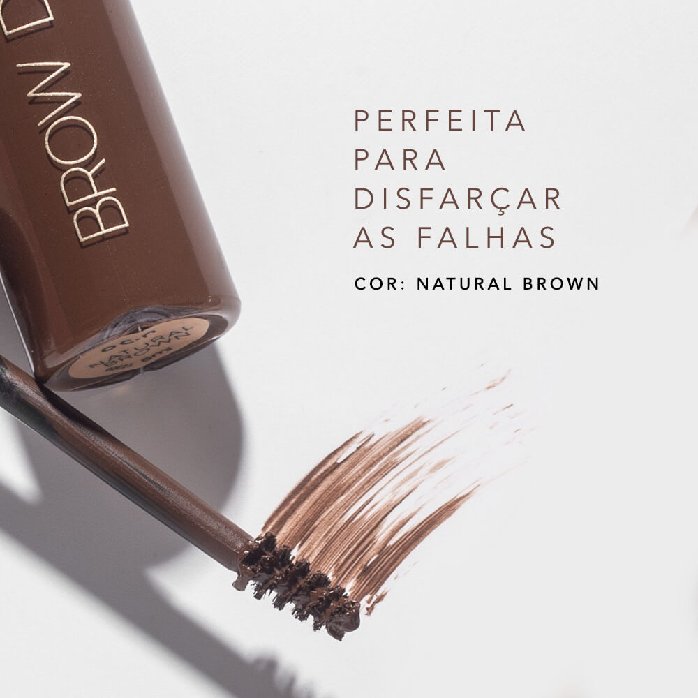 Máscara de Sobrancelha Nádia Tambasco By Océane Brow Definer Natural Brown 5ml