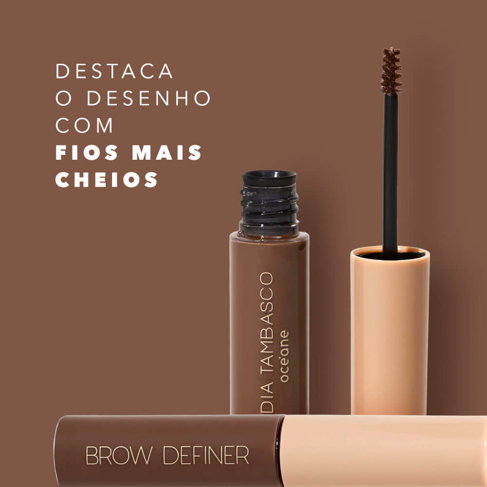 Máscara de Sobrancelha Nádia Tambasco By Océane Brow Definer Natural Brown 5ml