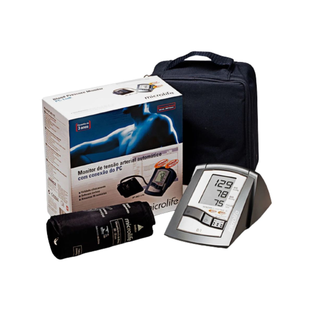 Kit para Medição de Pressão Arterial e Glicose