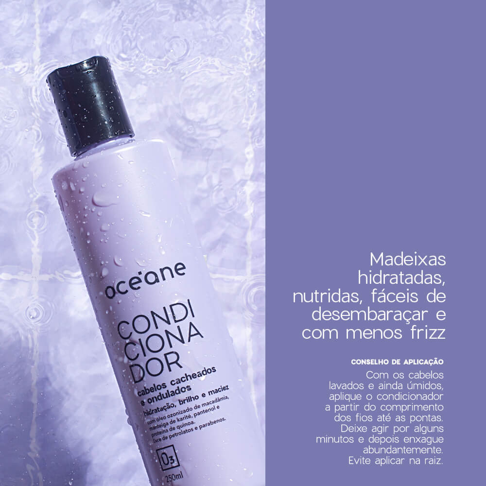 Condicionador Cabelos Cacheados Océane 250ml