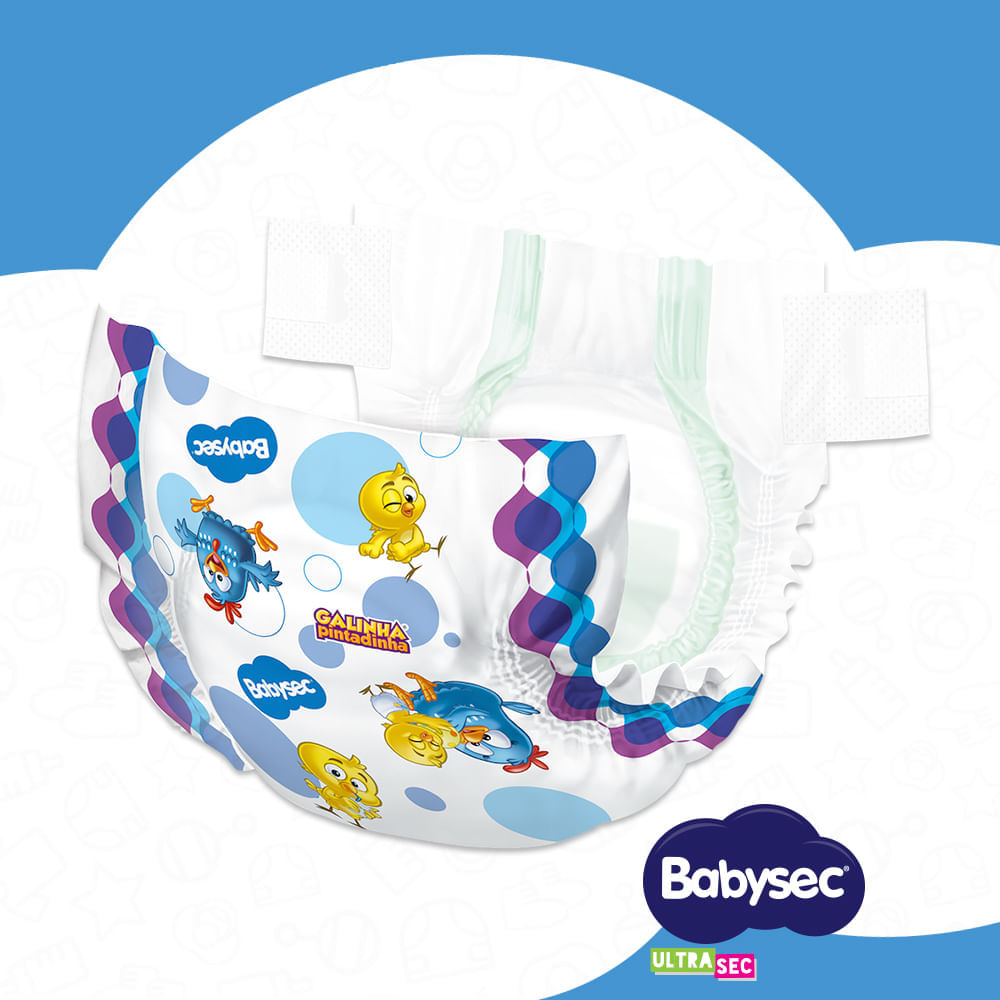 Kit Fralda Babysec Ultrasec XXG com 36 Unidades