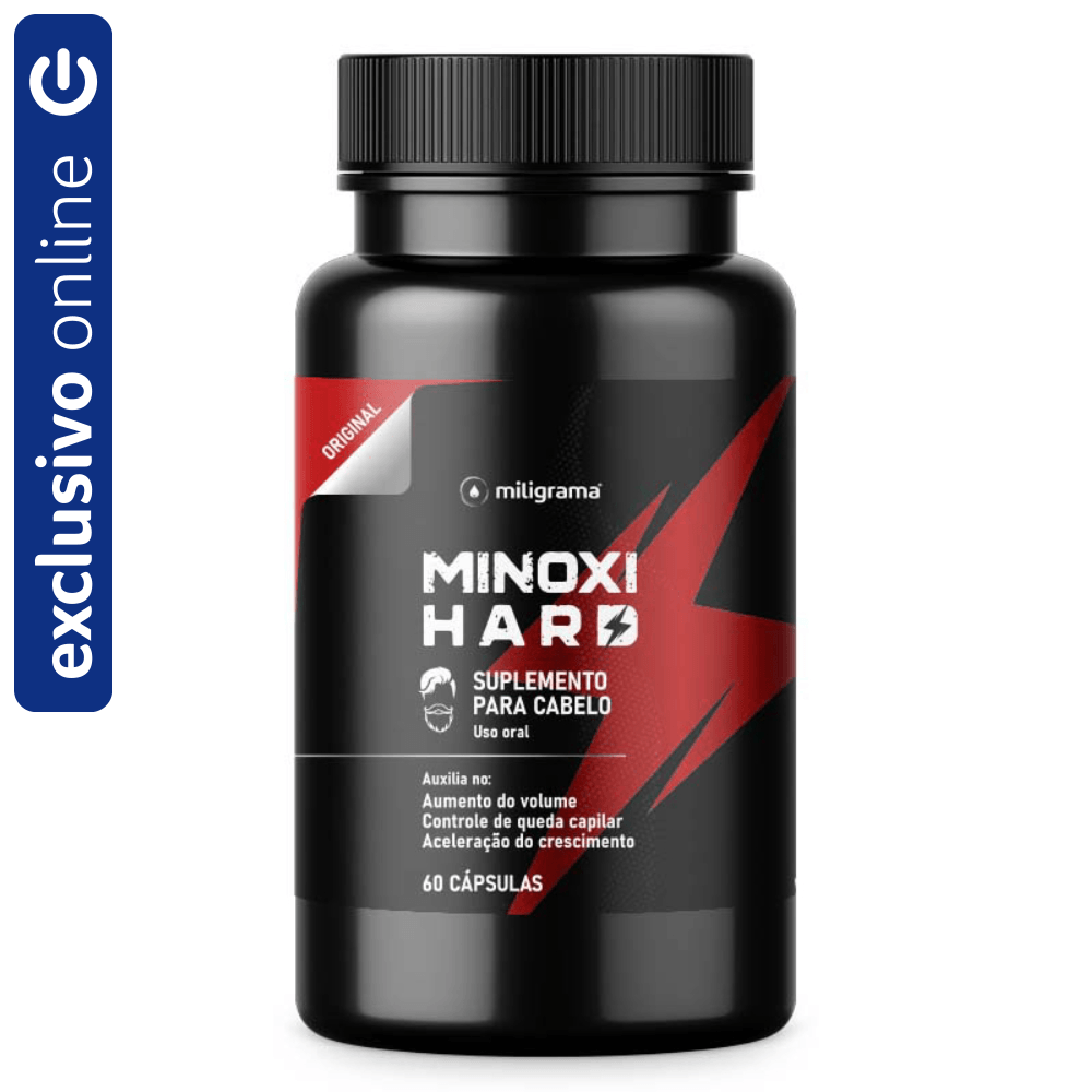 Minoxihard® Capilar Miligrama com 60 Cápsulas