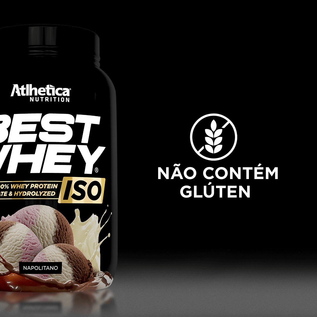 Best Whey Iso Protein Napolitano Atlhetica Nutrition 900g