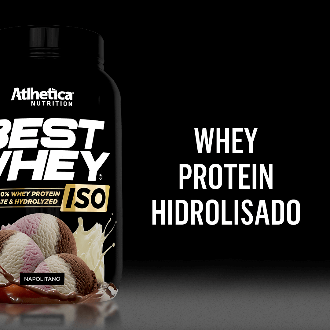 Best Whey Iso Protein Napolitano Atlhetica Nutrition 900g