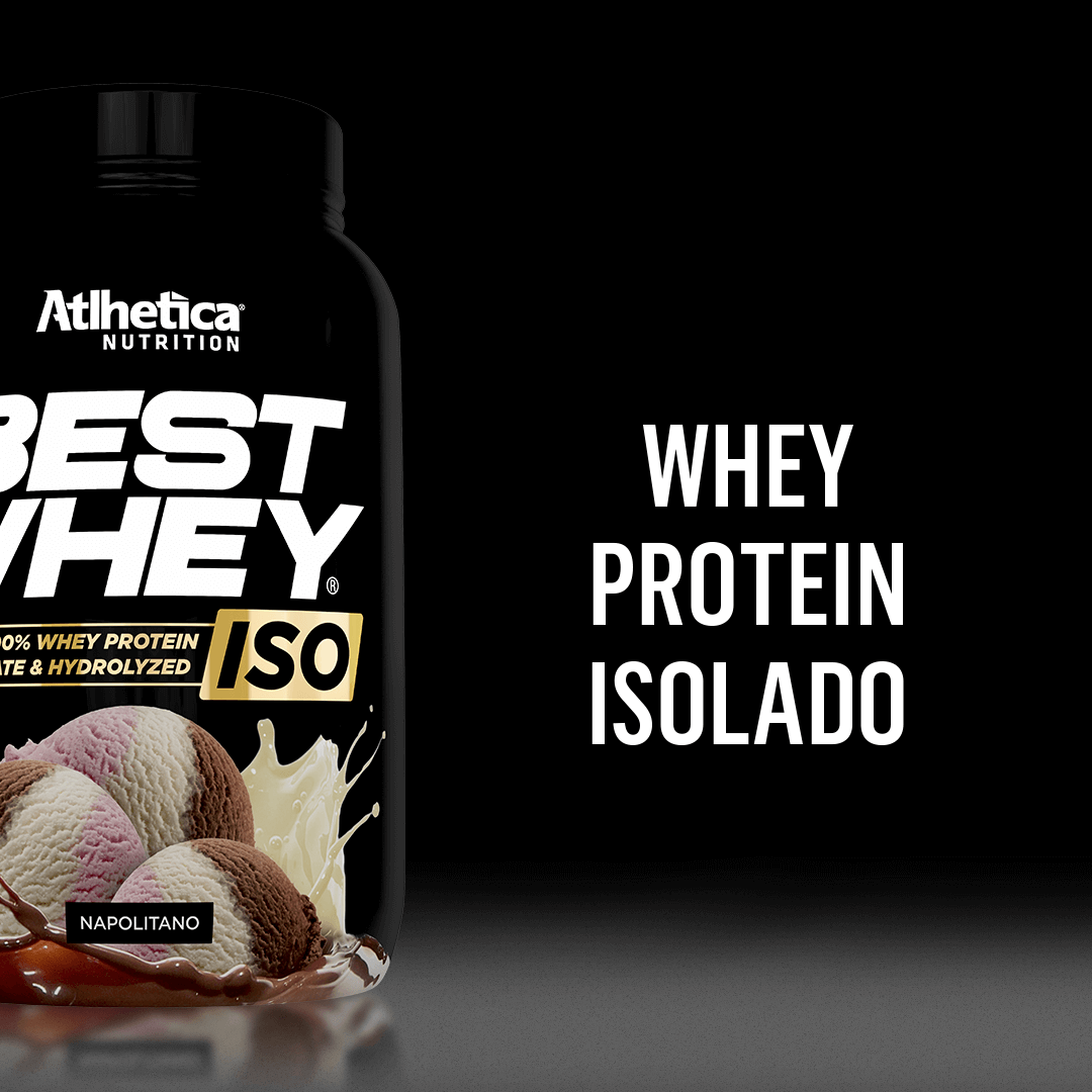 Best Whey Iso Protein Napolitano Atlhetica Nutrition 900g