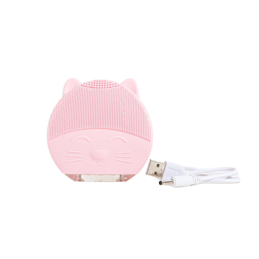 Cat Cleaner Aparelho de Limpeza Facial Elétrico Rosa Océane