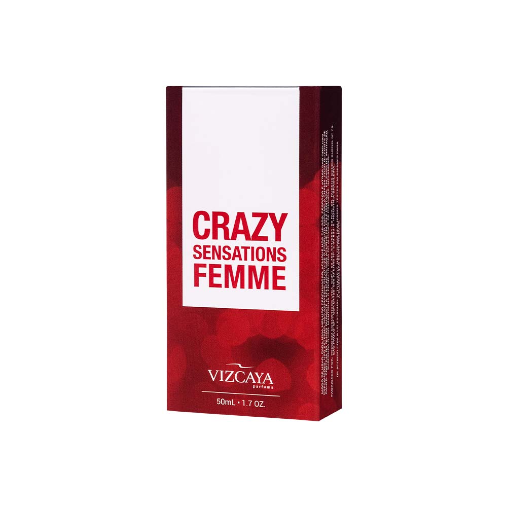 Perfume Fragrância Crazy Sensations Femme 50ml
