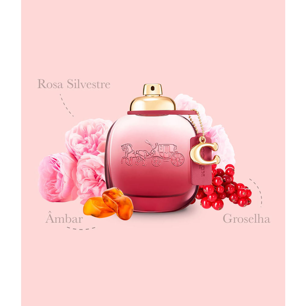 Coach Wild Rose Coach Eau de Parfum Perfume Feminino 90ml