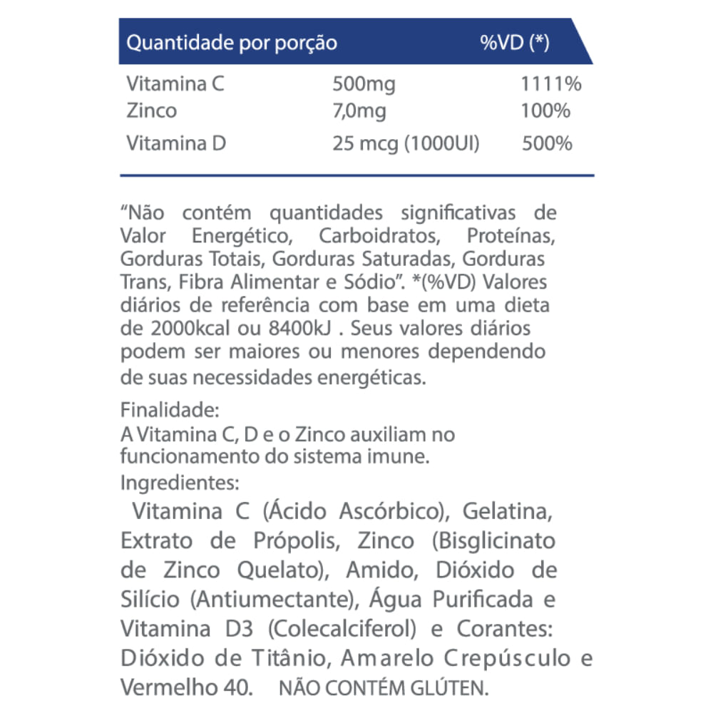 Immunity C Vitaminlife 60 cápsulas