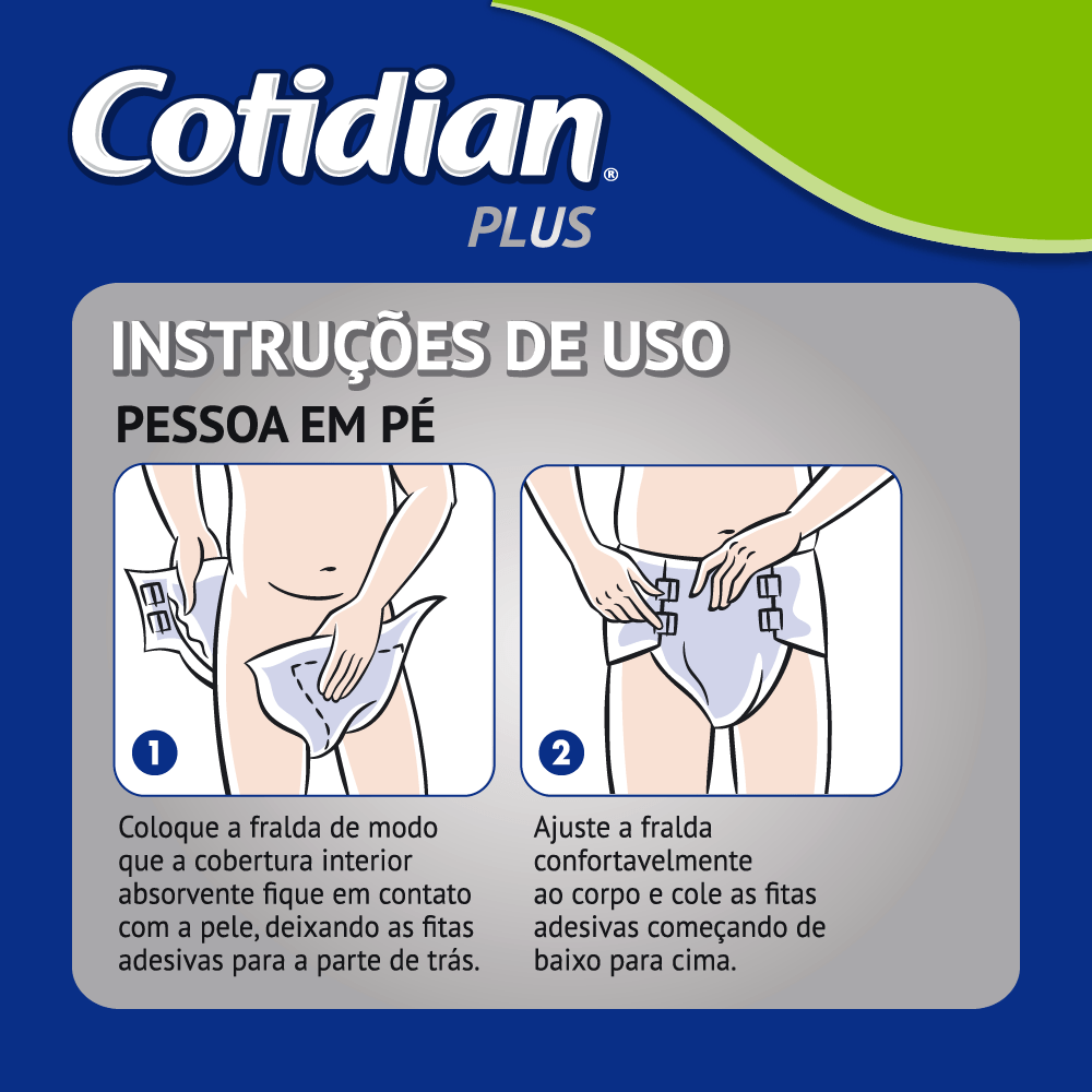 Fralda Cotidian Plus Xg 5x14 Unidades