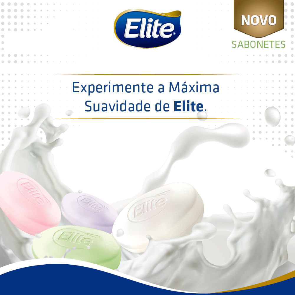 Kit com 24 Sabonetes Antibacteriano Elite 85g
