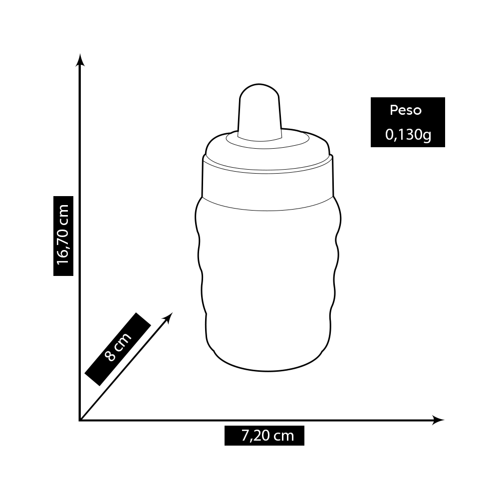 Copo com Canudo Curvado 300ml Philips Avent - SCF798/02 - Rosa