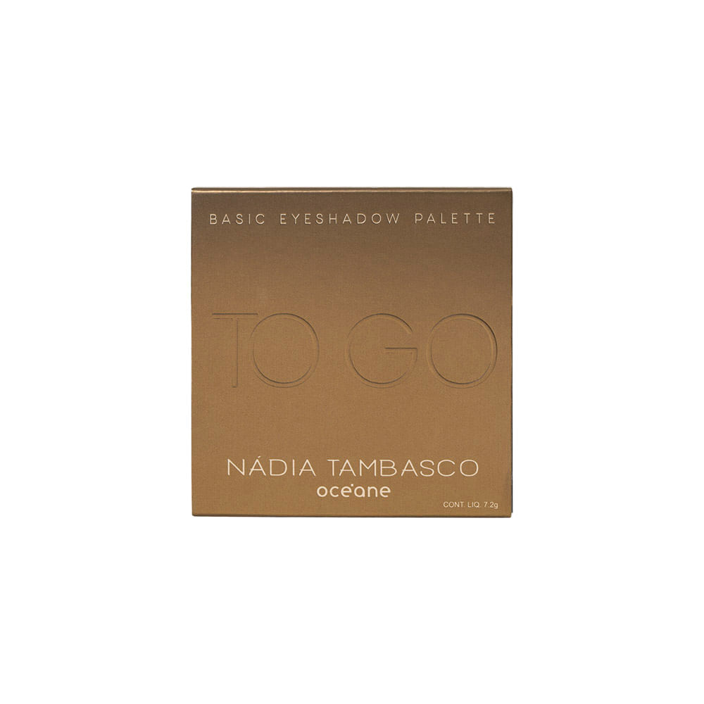 Paleta de Sombras To Go Basic Nádia Tambasco By Océane