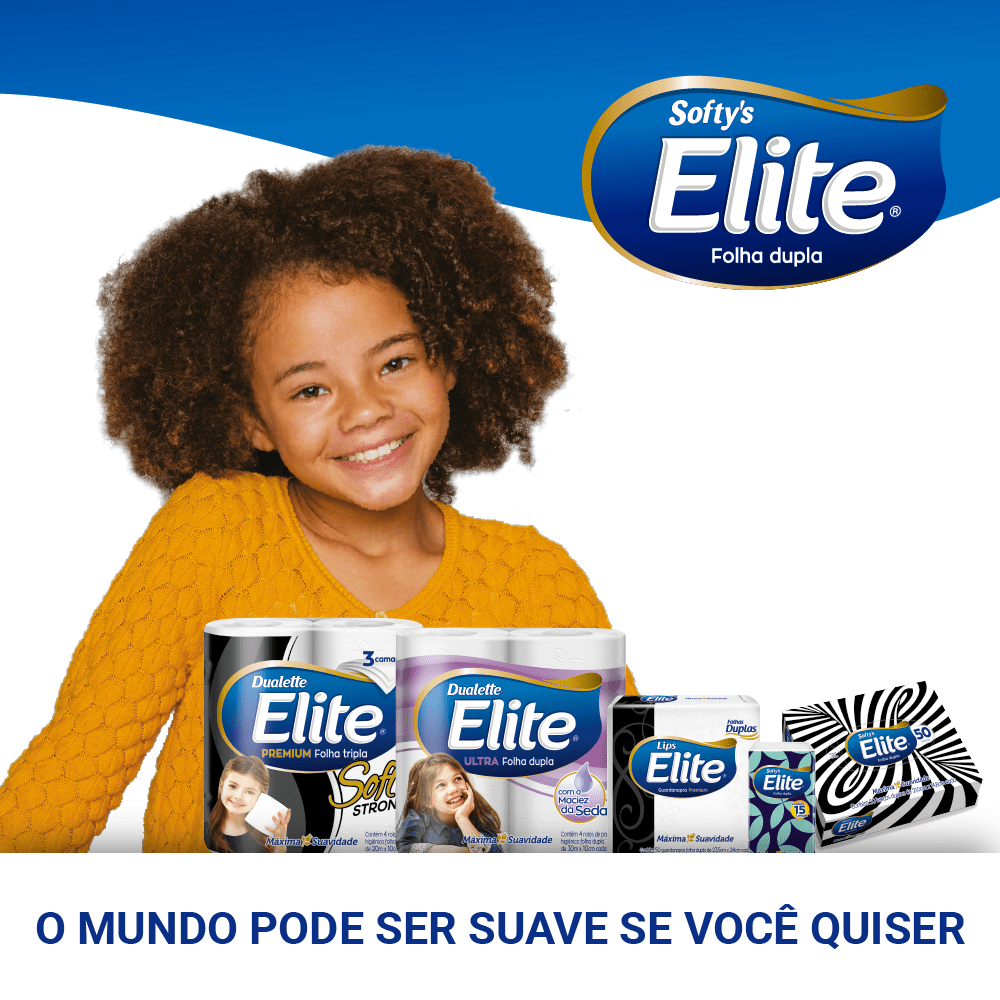 Lenço De Papel Elite Com 150 Folhas