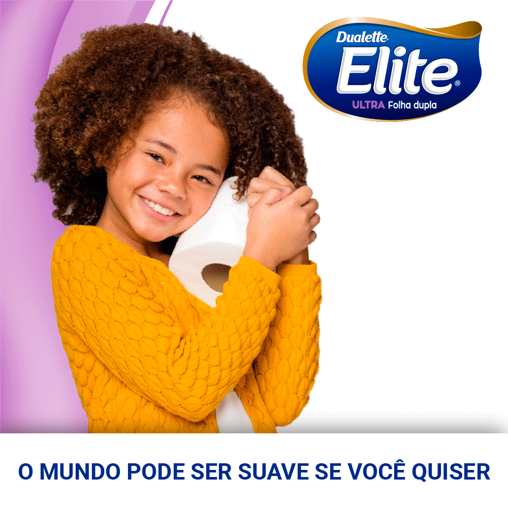 Kit Papel Higiênico Folha Dupla 30m Elite com 36 Rolos