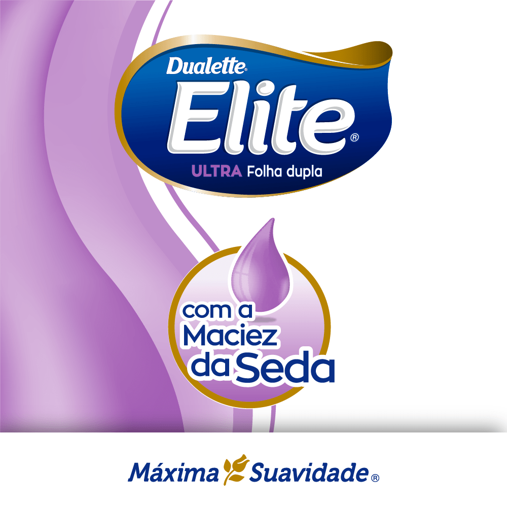Papel Higiênico Folha Dupla 30m Elite com 12 Rolos