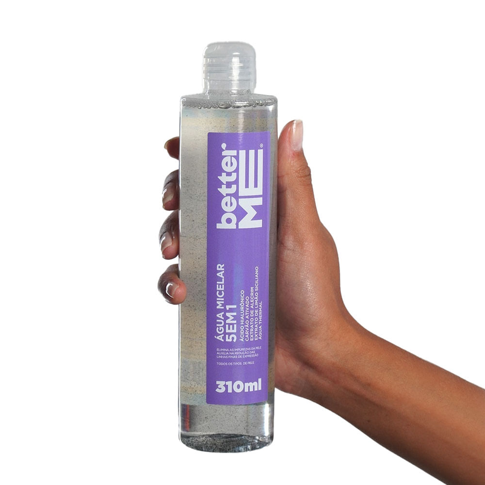 Água Micelar 5 em 1 Better Me 310ml