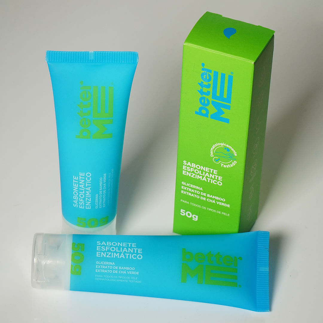 Sabonete Esfoliante Enzimático Better Me 50g
