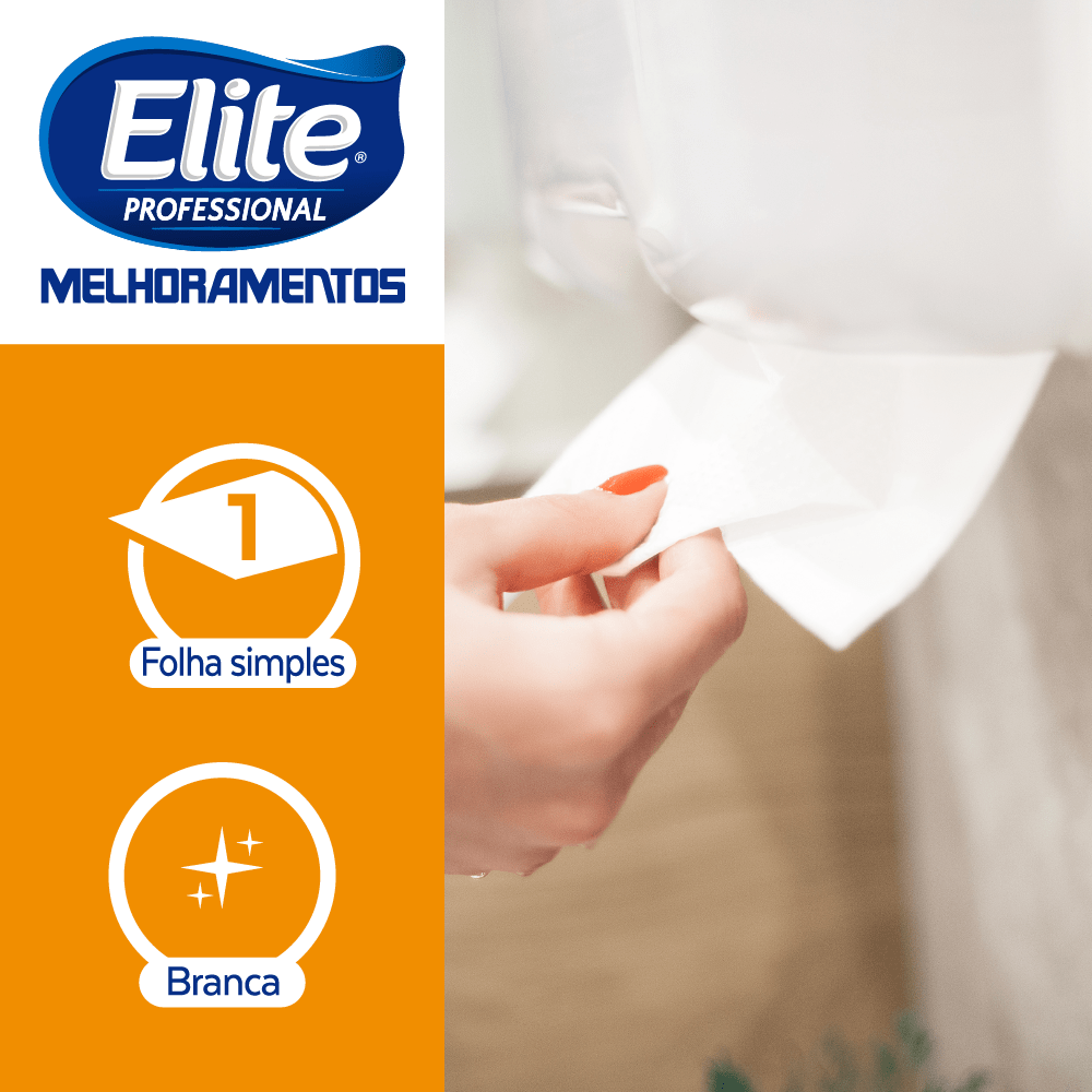 Toalha Classic Interfolhada Elite com 1.000 Folhas Simples