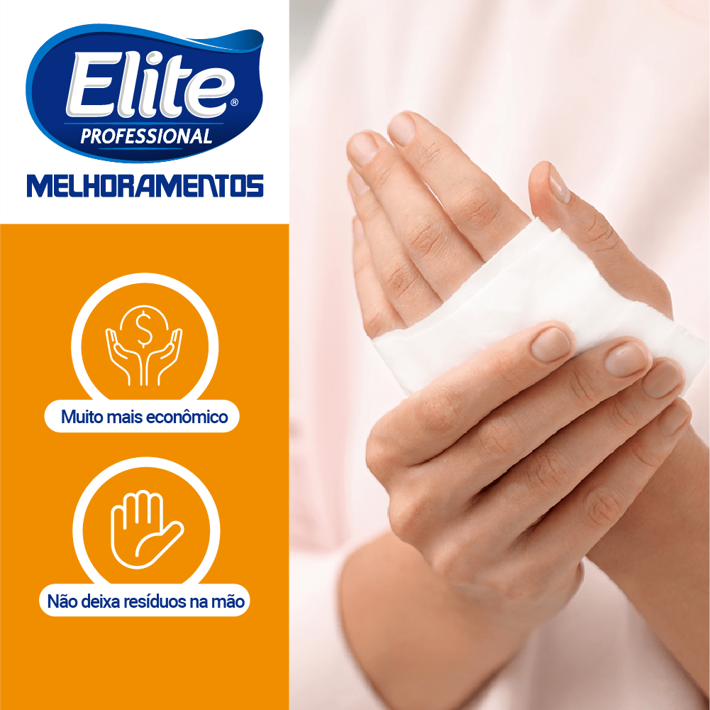 Toalha Classic Interfolhada Elite com 1.000 Folhas Simples