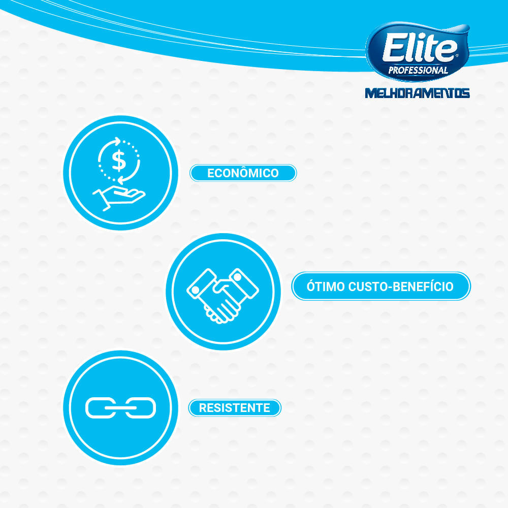 Papel Toalha Elite com 350 Folhas Simples