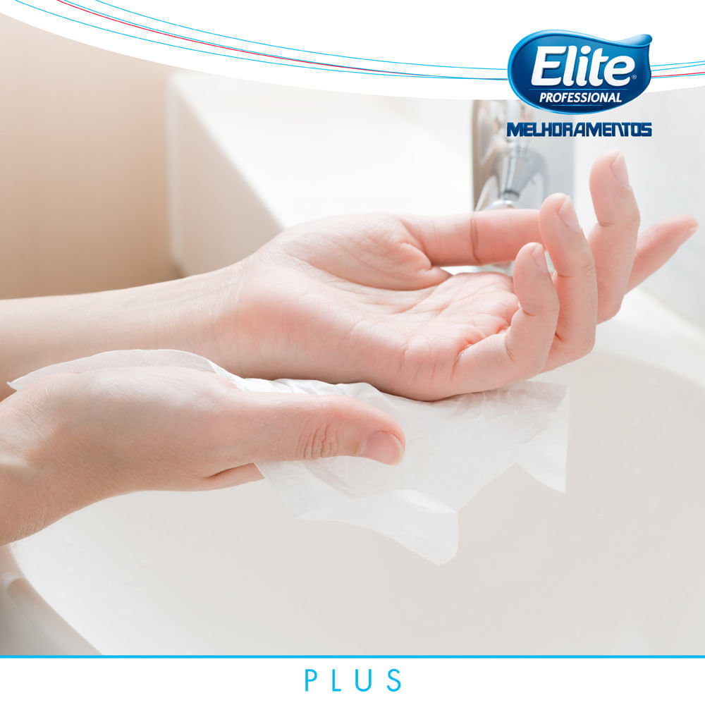 Toalha Em Rolo Plus Elite 6x200 metros