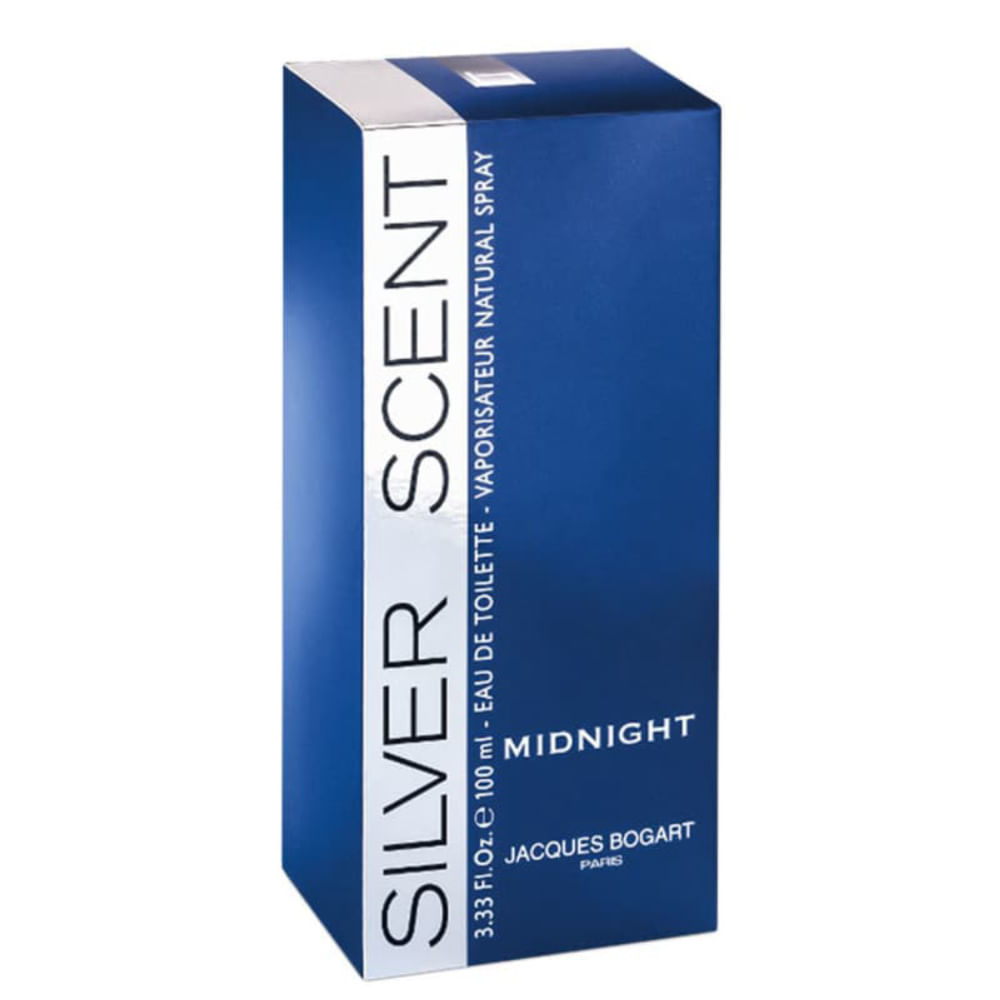 Jacques Bogart Silver Scent Midnight Eau de Toilette Perfume Masculino 100ml