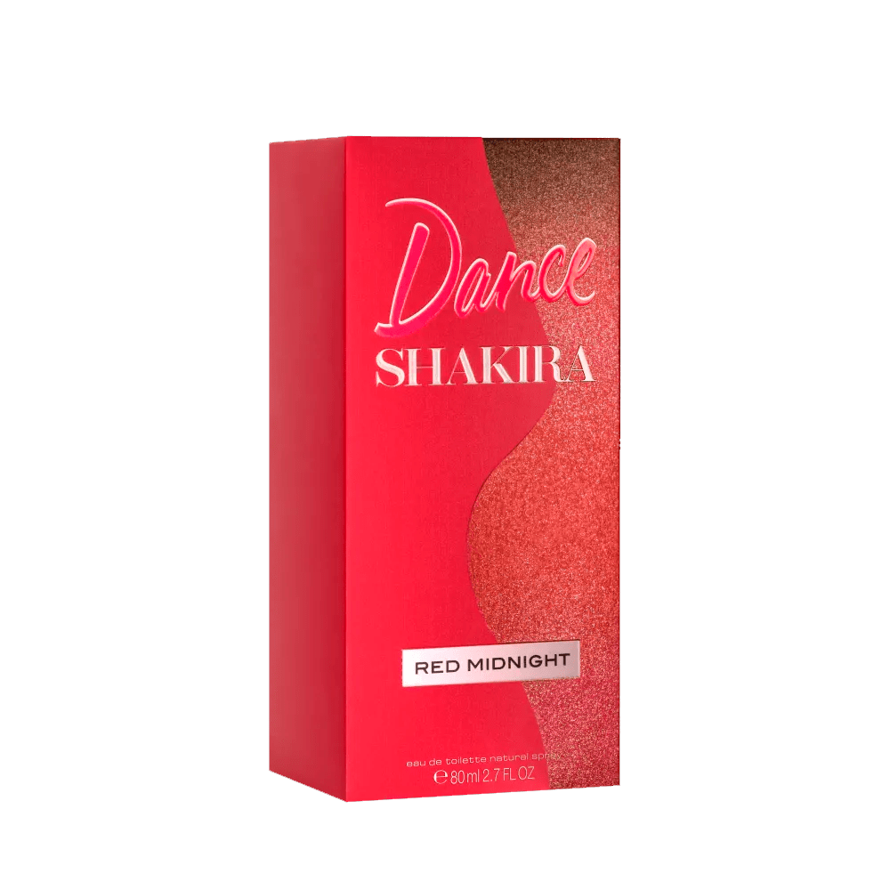 Shakira Dance Red Midnight Eau de Toilette Perfume Feminino 80ml