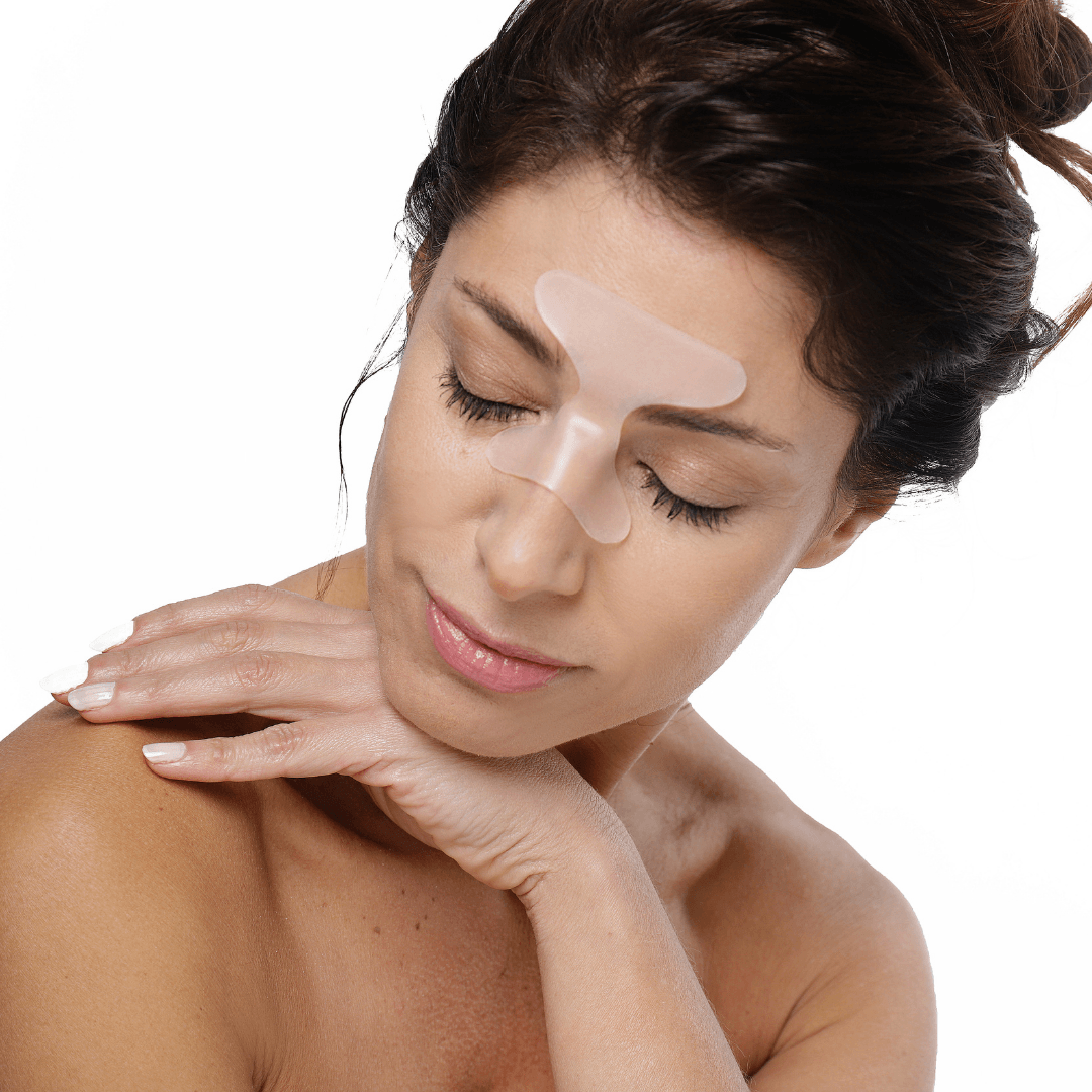 Adesivo de Silicone para Rugas entre as Sobrancelhas (Glabela) Supérbia