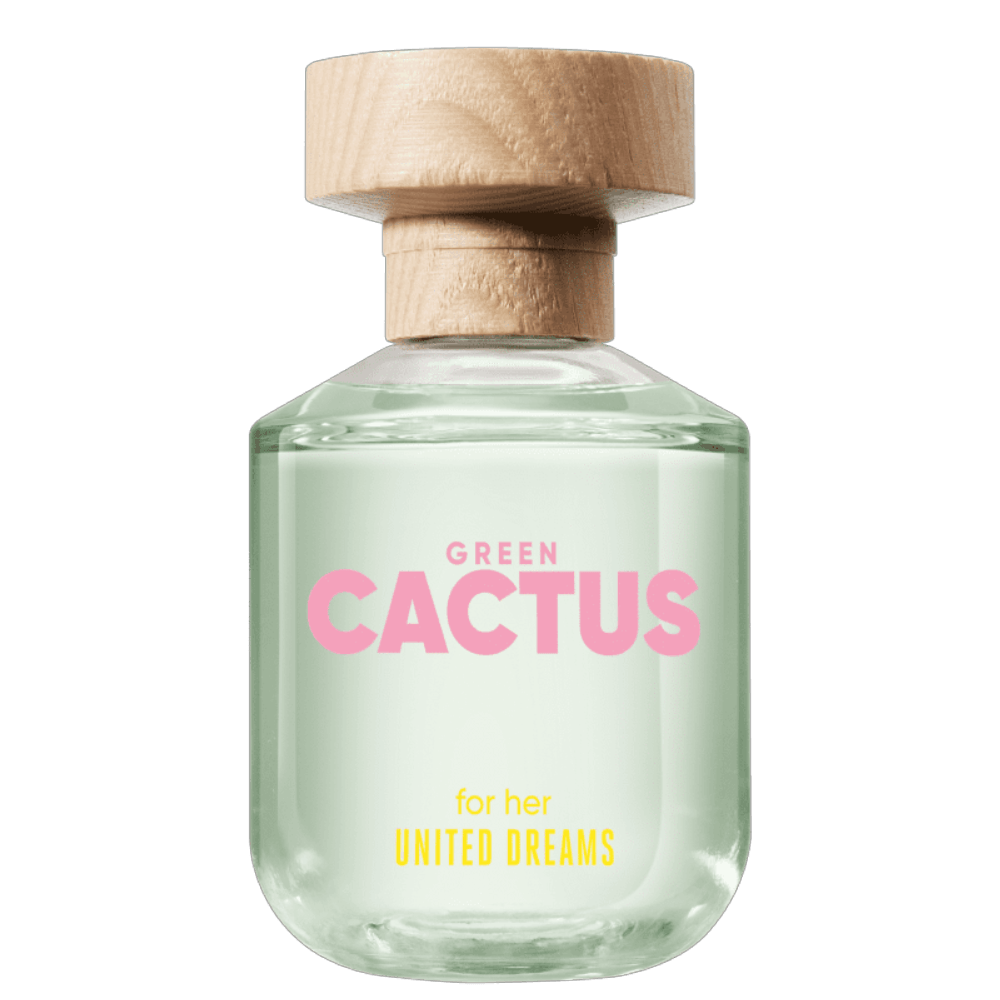Benetton Green Cactus Eau de Toilette Perfume Feminino 80ml